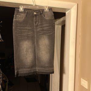 Be-girl jean skirt